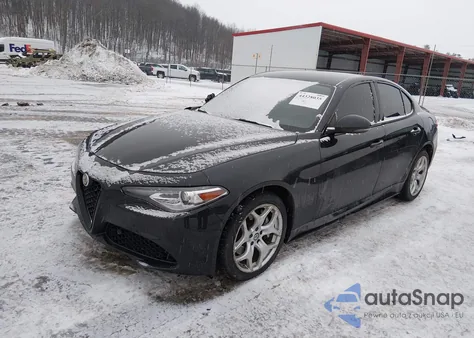2020 Alfa Romeo Giulia Ti Awd from USA, damaged, VIN ZARFANBN0L7637047
